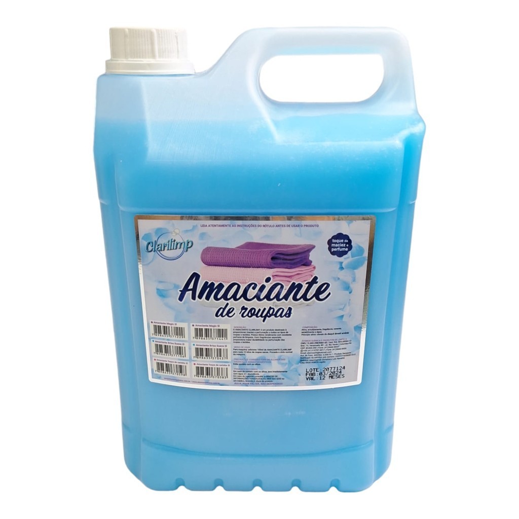 AMACIANTE DE ROUPA 5L BRISA SUAVE AMACIANTE PARA ROUPAS