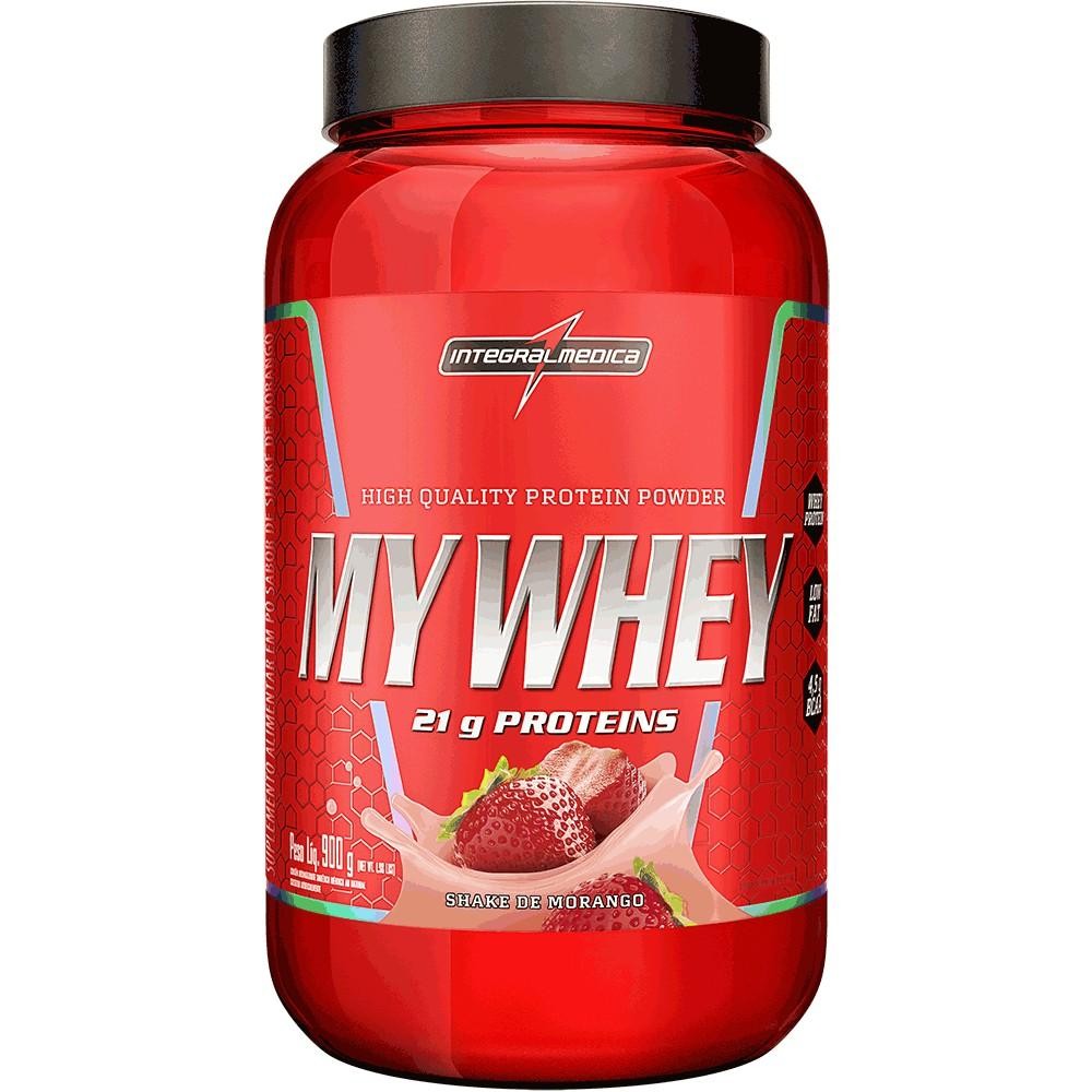 Imagem Whey Protein Integralmedica My Whey 900g Pote