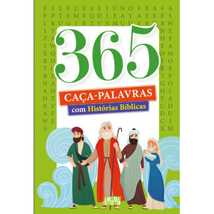 365 caça-palavras com histórias bíblicas Livros LTS