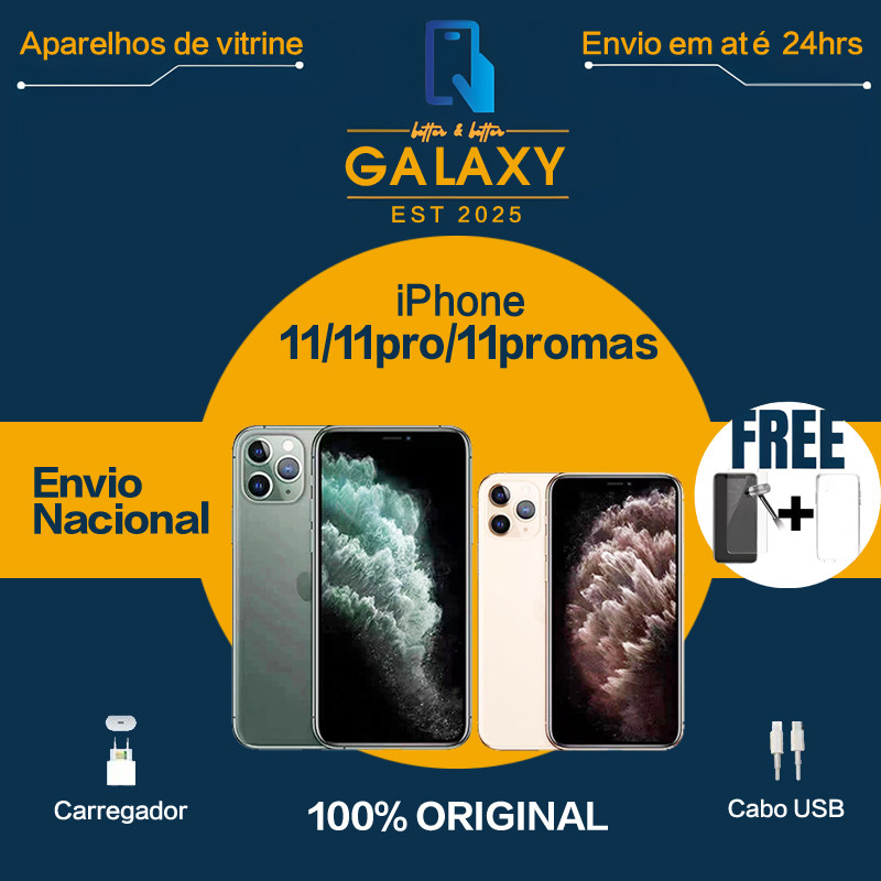 iPhone 11/11 Pro/ 11 Pro Max 64GB/128GB/256 Gb 100% Original Com Garantia
