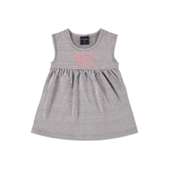 Vestido em Malha Trabalhada para Bebê Menina Guloseima