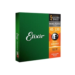 Encordoamento Elixir para baixo de 5 cordas 045 Nanoweb