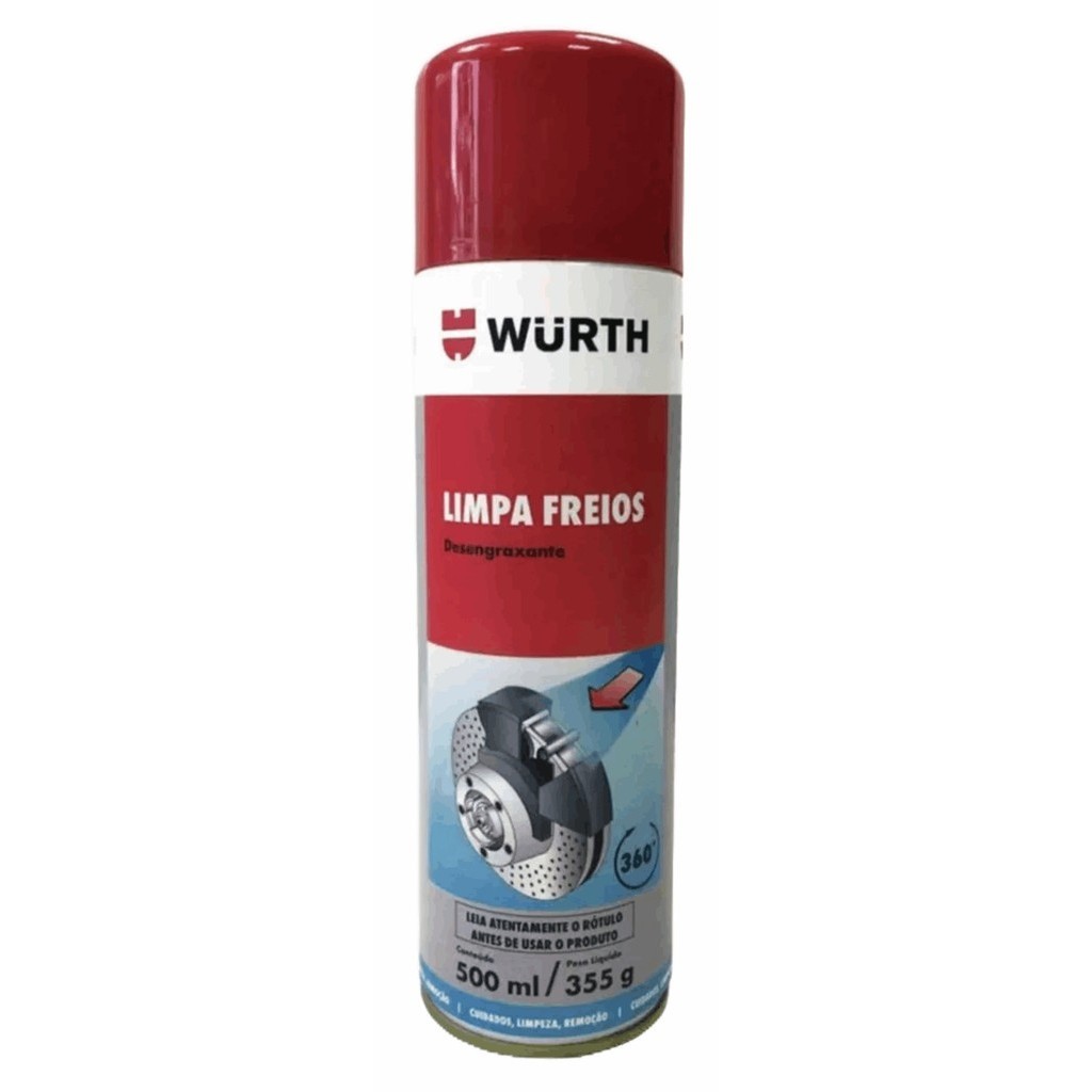 Limpa Freios Desengraxante Peças Motor Rodas 500ml