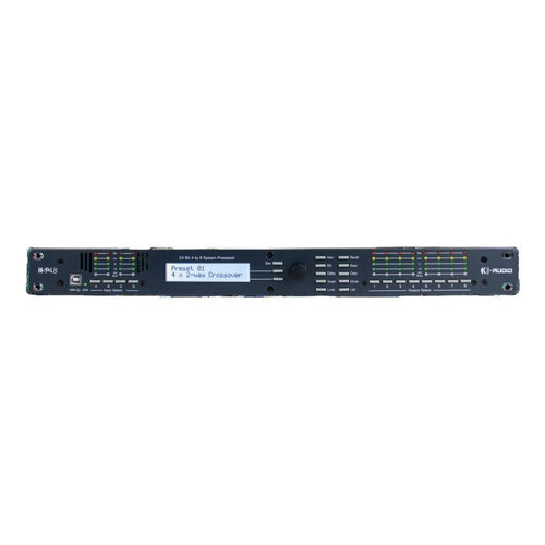 Processador De Áudio Digital Profissional KPS3.6 K-Audio Bivolt 3-IN/6-OUT Com Display USB DSP + Nota Fiscal