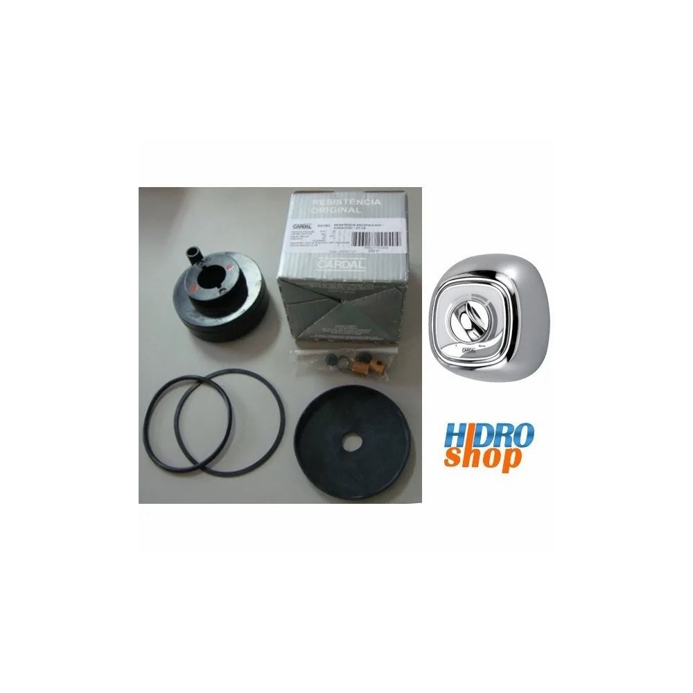 Resistência Cardal Aquecedor Central Eletrônico 220v 9100w Com Pistão - RE040K100