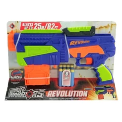 X-Target Revolution com 8 Dardos Azul Alcance de 25m Multikids - BR2027