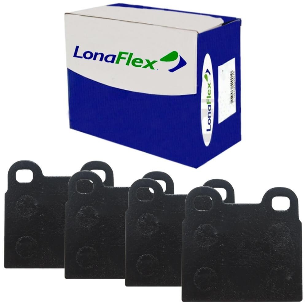 Kit Pastilha Freio Gol G1 1.0 1.6 83 A 93 Dianteira Lonaflex em Oferta na Shopee