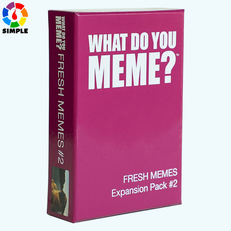 WHAT DO YOU MEME? Fresh Memes #2 Expansion Pack - Adult Card Games for Game Night from