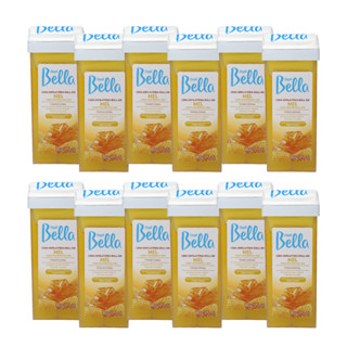 Kit 12  Cera Roll-on Depilátoria  Mel Corporal Depil Bella em Oferta na Shopee