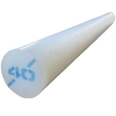 Nylon PA Tarugo 40mm (diâmetro) X 50cm (comprimento) Bastão Plástico para Usinagem