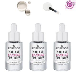 KIT 3 Óleos secantes para unhas Express Dry Drops essence em Oferta na Shopee