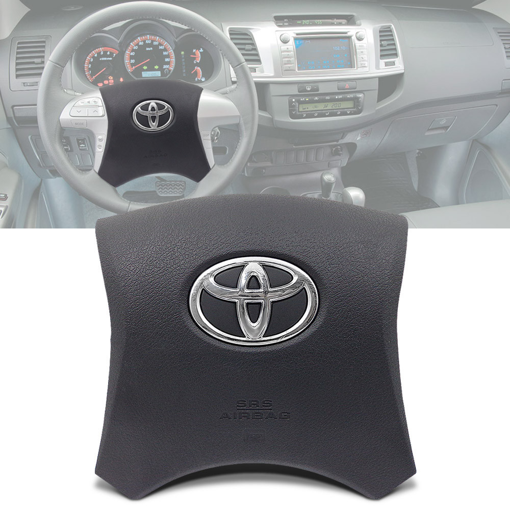 Botão da Buzina do Volante Hilux SW4 2012 2013 2014 2015 Original