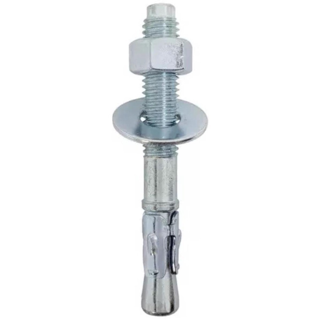 Chumbador Parabolt Pba 3/8 X 3.3/4 C/ Porca - 9,5cm - 50pcs em Oferta na Shopee