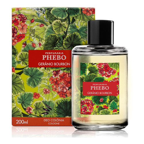 Colônia Phebo Gerânio Bourbon 200ml - Granado