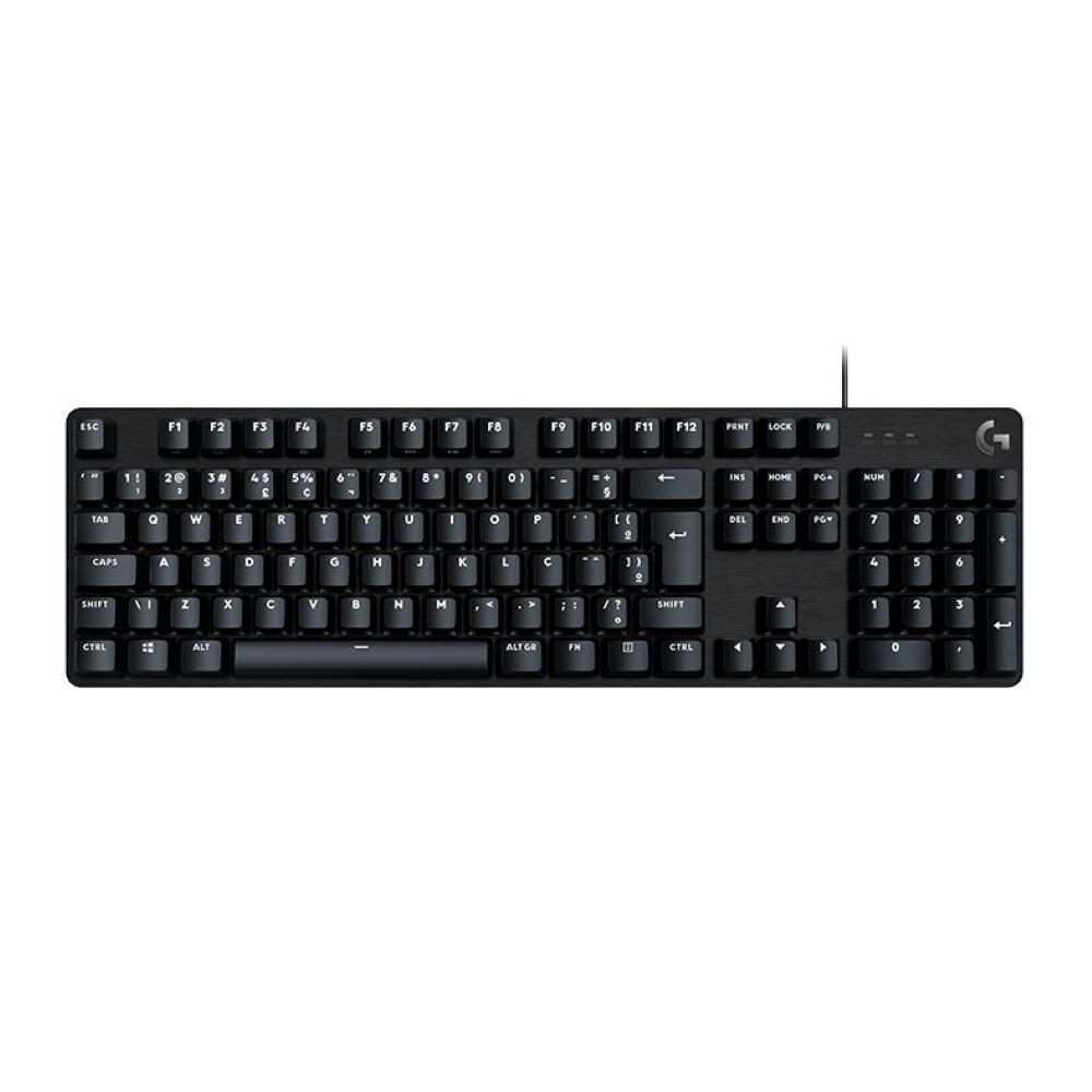 TECLADO MECANICO GAMER LOGITECH G413 SE SWITCH TACTILE PRETO 920-010554