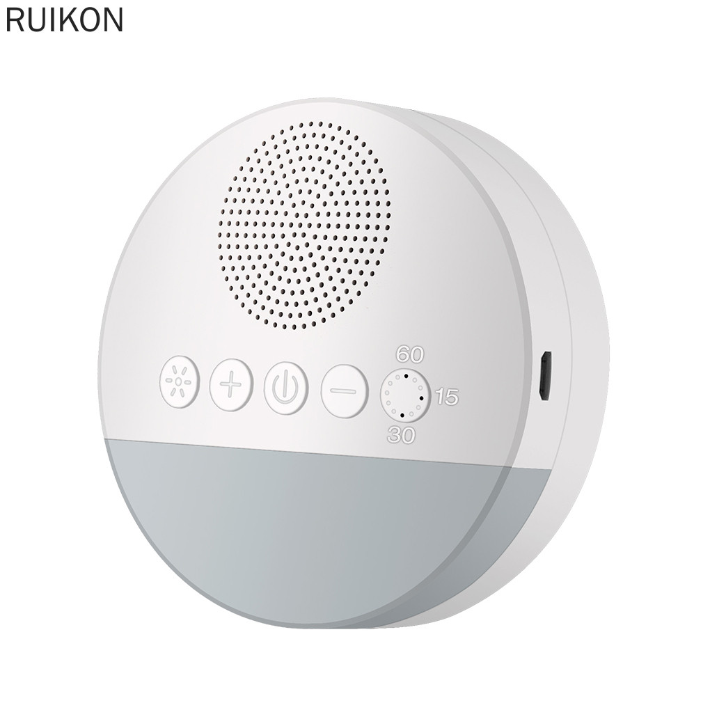 Máquina De Ruído Branco Leitor Baby Sleep Soother Som Noturno