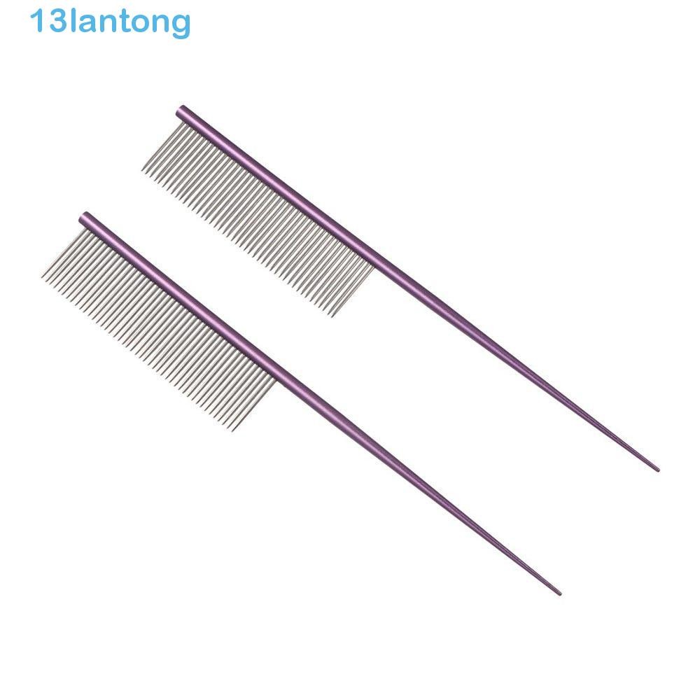 LANTONG Pente Para Pulgas De Animais De Estimação , De Aço Inoxidável Cuidados Com Cães Antiferrugem Limpeza De em Oferta na Shopee