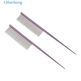 LANTONG Pente Para Pulgas De Animais De Estimação , De Aço Inoxidável Cuidados Com Cães Antiferrugem Limpeza De em Oferta na Shopee