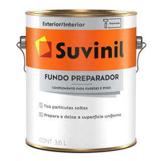 FUNDO PREPARADOR DE PAREDES SUVINIL 3,6L em Oferta na Shopee