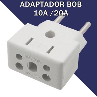 Adaptador de Tomada Universal 10A/20A – Bivolt 110V/220V ⚡🔌 em Oferta na Shopee