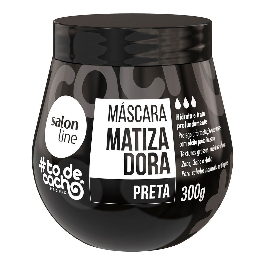 Máscara Matizadora Salon Line Preta: Onde Comprar | BuscaProdutos