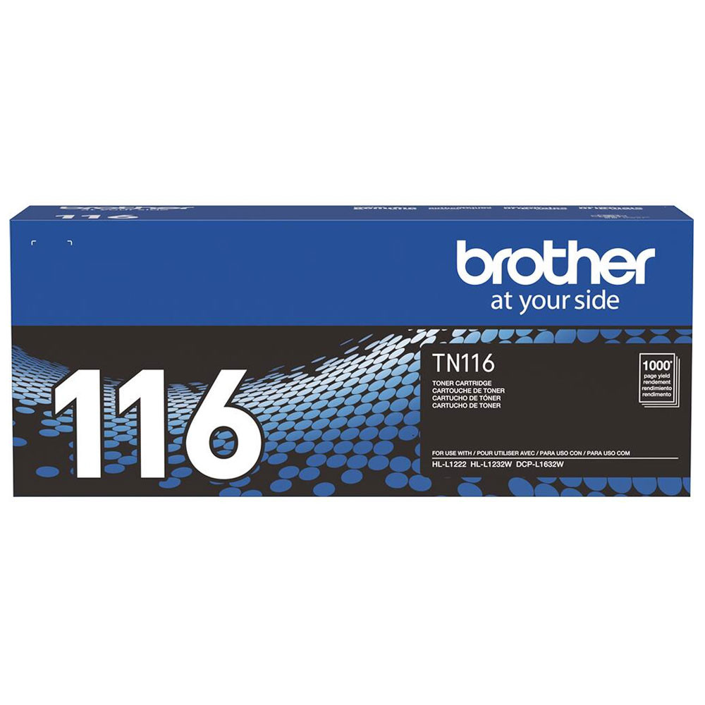 Toner Brother TN116BR Preto 1000 páginas - Computers & Accessories