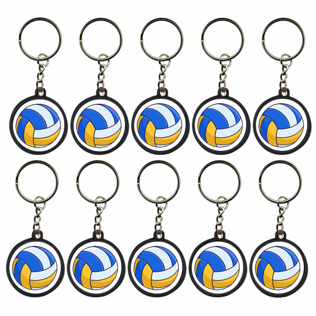 Kit 25 Chaveiros Bola de Volei Lembrancinha Festa Brinde em Oferta na Shopee