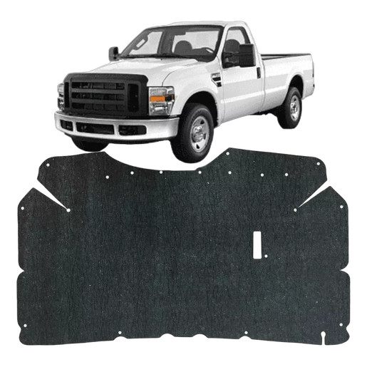 Manta Forro Do Capô Térmico Acústico Isolante F250 F350 F4000 1999 2000 2001 2002 com Presilhas
