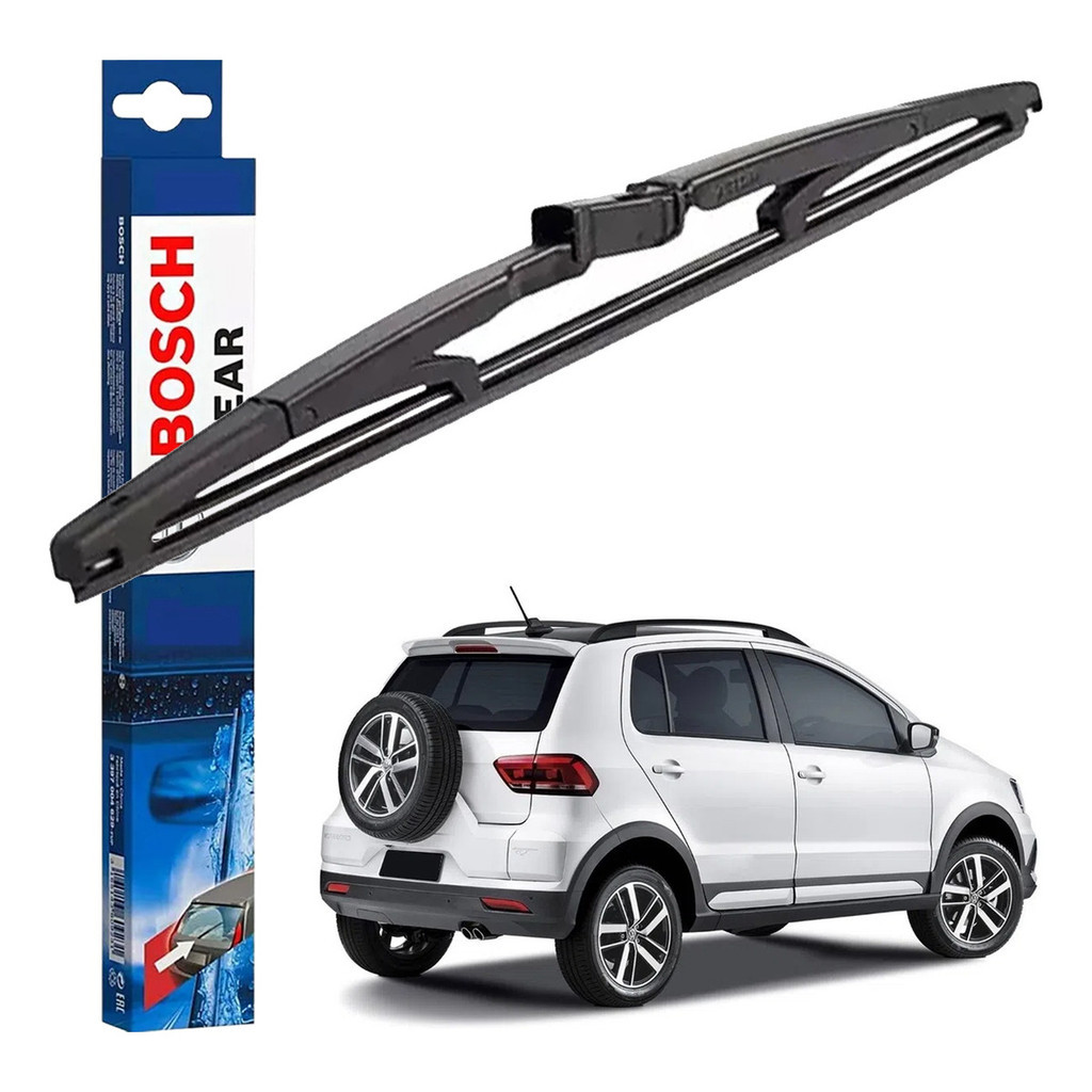 Palheta Traseira Limpador Vidro Vigia REAR Original Bosch Volkswagen Crossfox 2013 A 2018 em Oferta na Shopee
