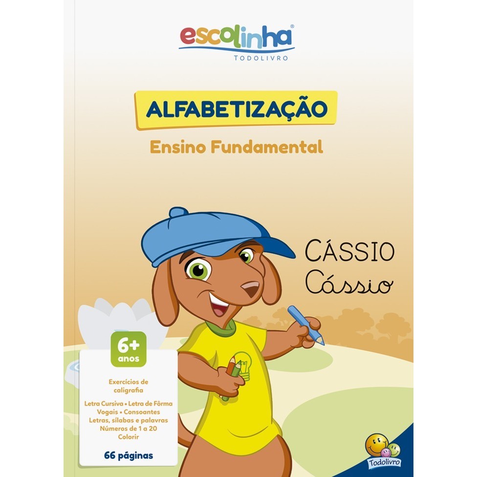 Escolinha Todolivro - Alfabetização - Ensino Fundamental em Oferta na Shopee