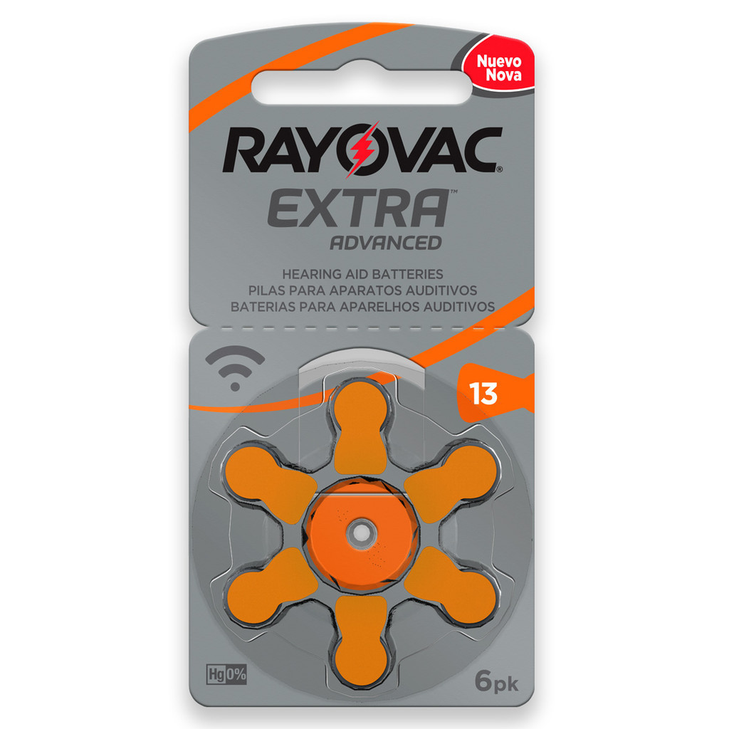 Pilha Auditiva 13 Rayovac Bateria Pr48 6 unidades em Oferta na Shopee
