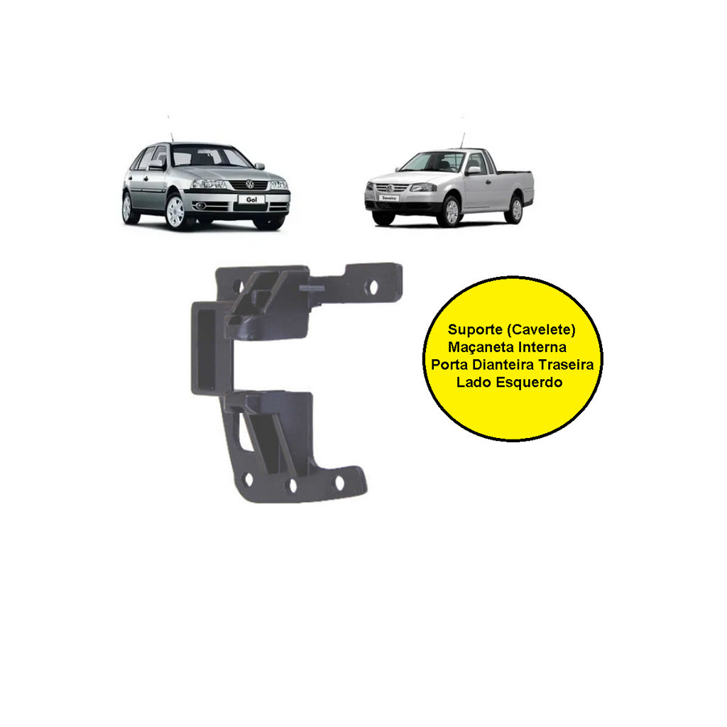CAVALETE GOL G3 MACANETA INTERNA DIANTEIRO TRASEIRO ESQUERDO em Oferta na Shopee