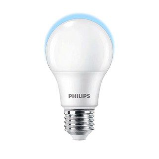 Lâmpada Led Philips 9W bivolt luz branca fria 6500K base E27 em Oferta na Shopee