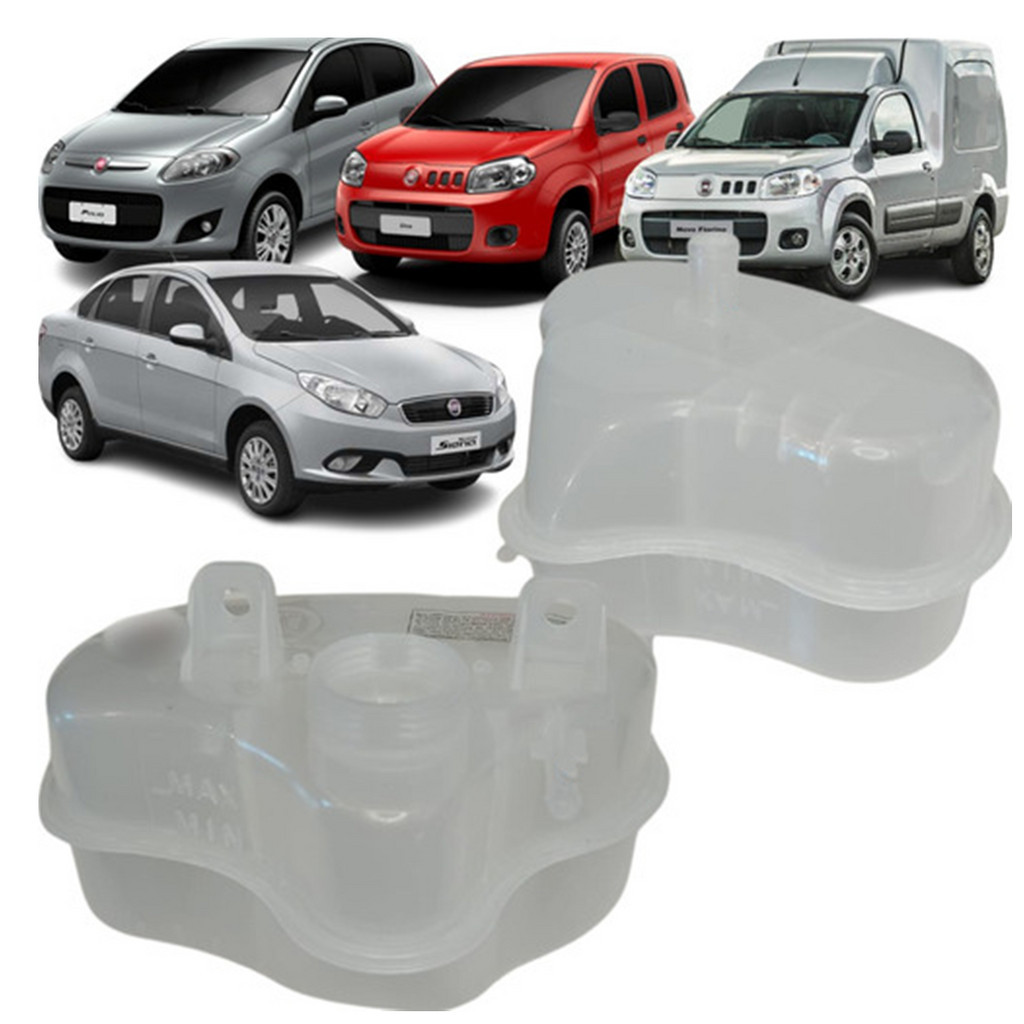 Reservatorio Agua Radiador Novo Uno Palio Fiorino Grand Siena em Oferta na Shopee