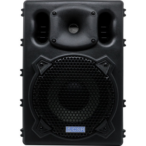 Caixa De Som Amplificada Ativa 8 Polegadas 770A CSR 100w Bass-Reflex 2 Vias Driver Titanium + NF
