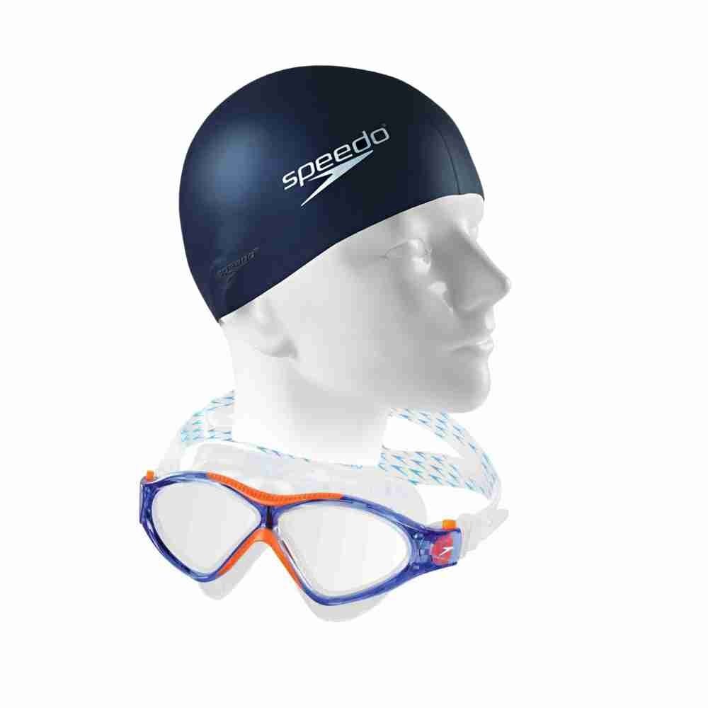 Óculos de Natação Speedo Omega SF Swim Mask + Touca de Natação