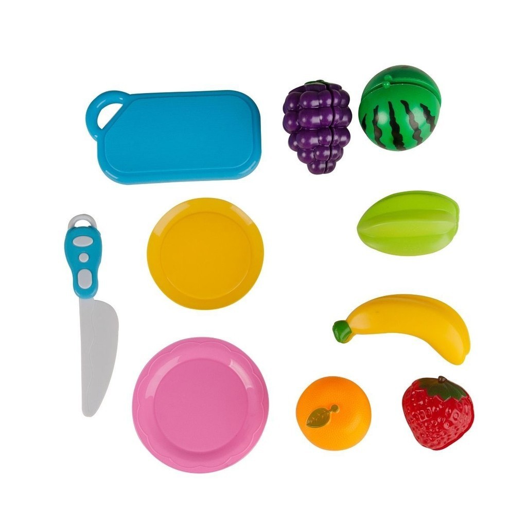 Frutas P/ Cortar Tá na Mesa Rec Rec C/ 10pçs Velcro - Zoop