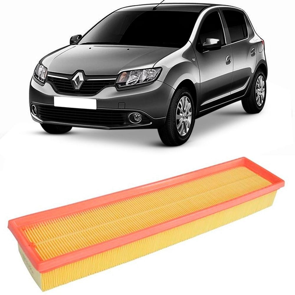 Filtro Ar Motor Renault Sandero 1.0 16v 2015 A 2017 Tecfil em Oferta na Shopee