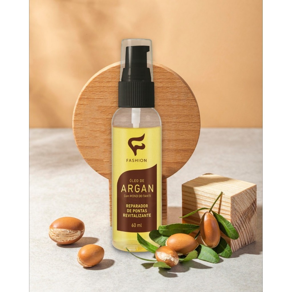 Reparador de Pontas Óleo de Argan Transforme seus Cabelos