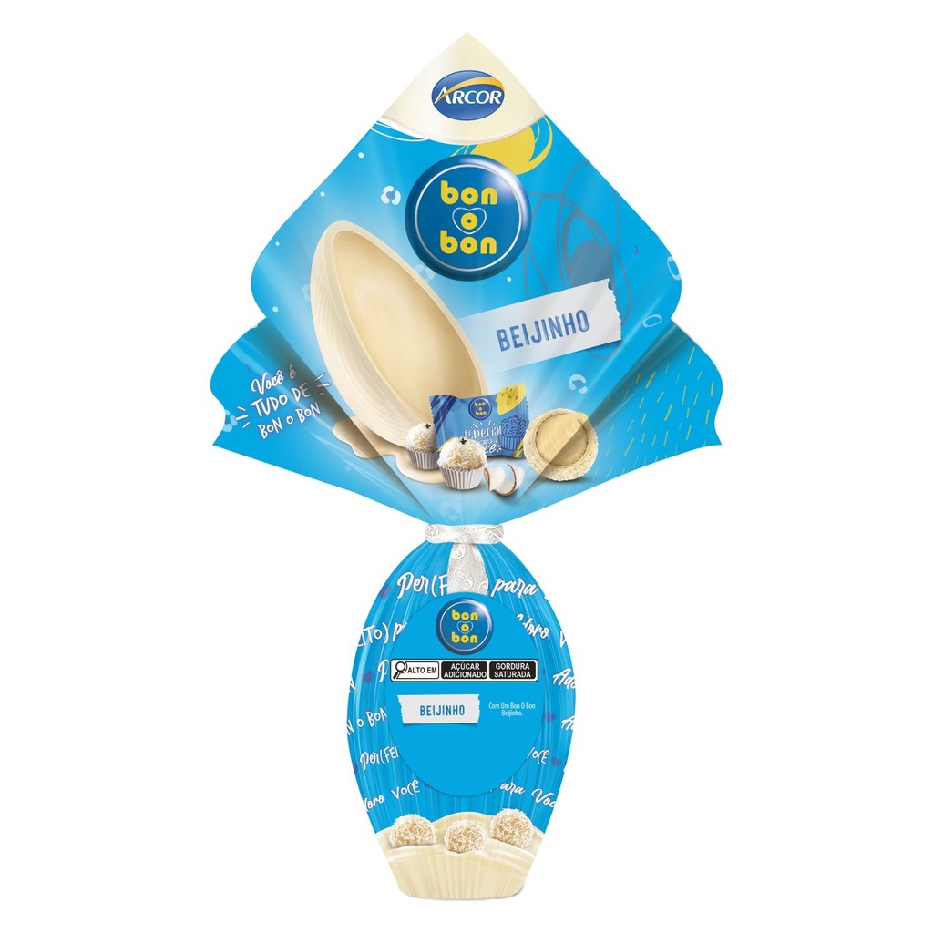 Ovo De Páscoa Bonobon Beijinho Arcor 150g em Oferta na Shopee
