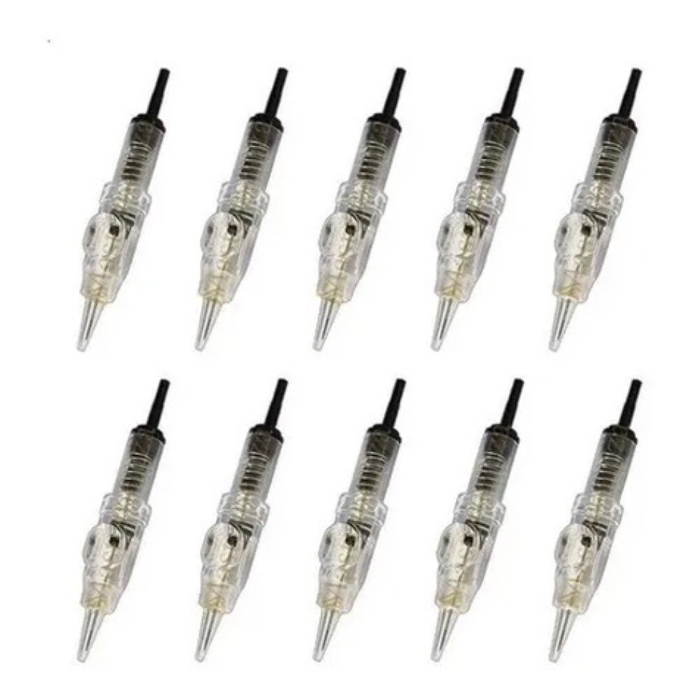 Kit 30 Easy Click 0.30mm Dermografo Micropigmentação