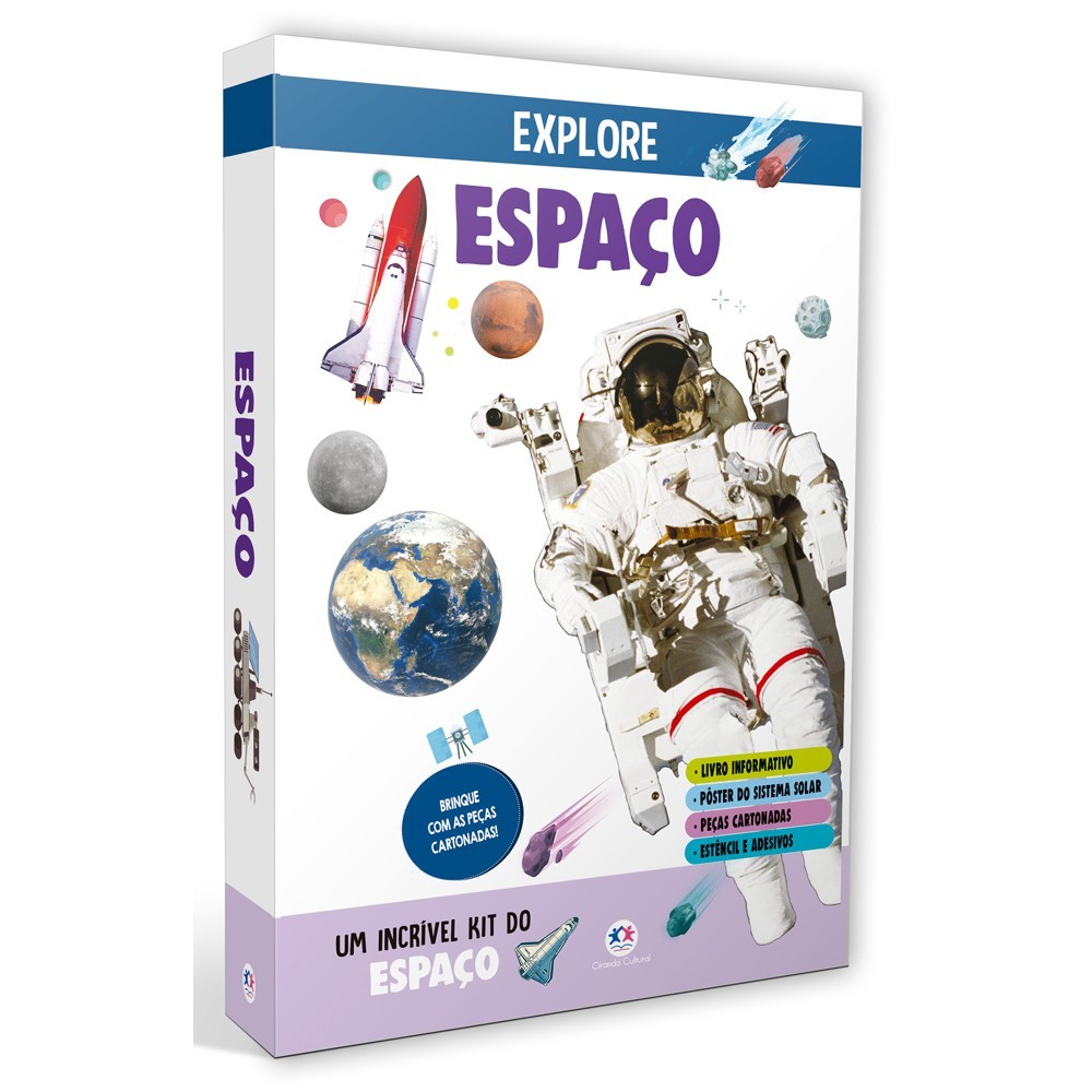 Livro Espaço - Coleção Explore em Oferta na Shopee