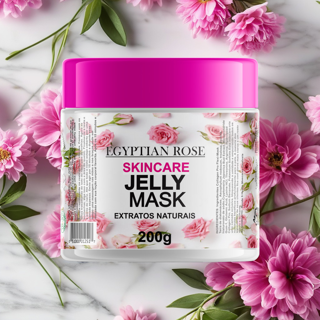 Máscara facial de gel