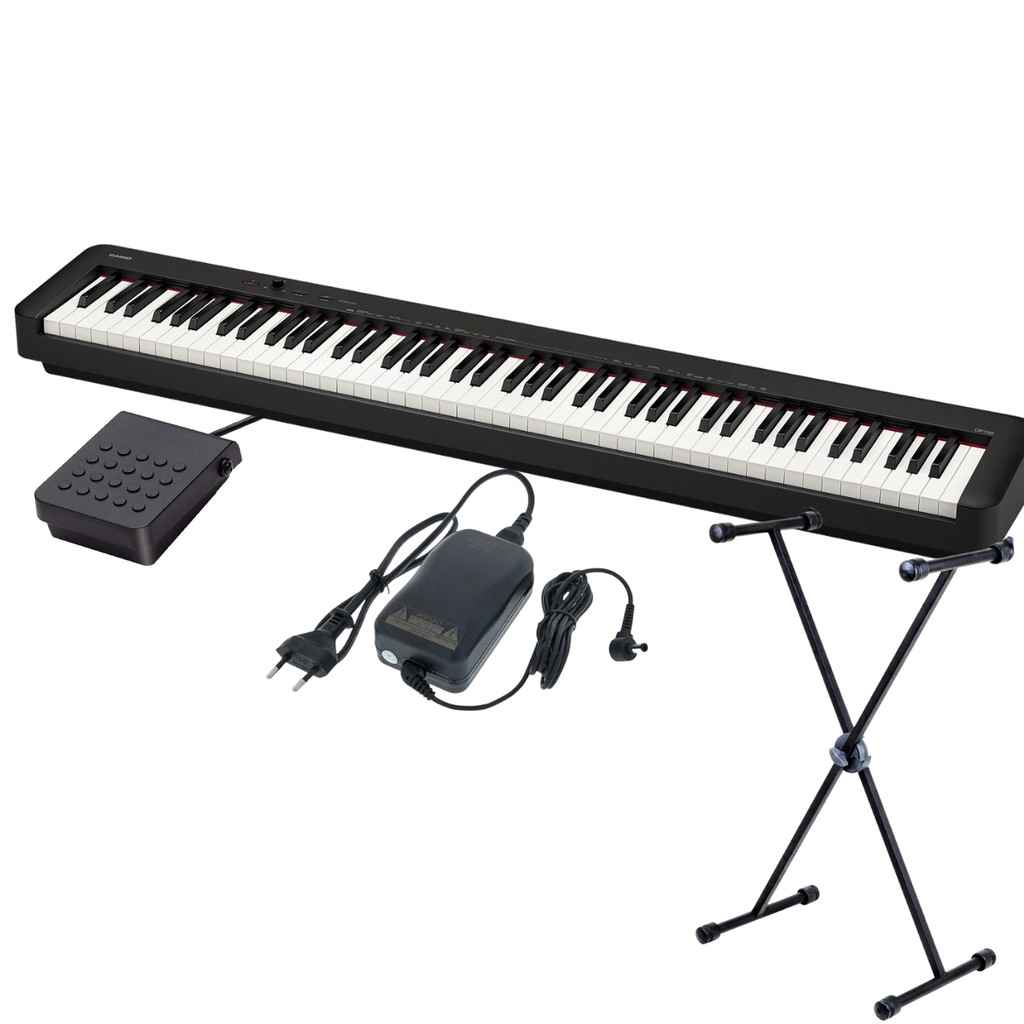Piano Digital Casio CdpS160 Stage Digital 88 Teclas + Suporte X10 em Oferta na Shopee