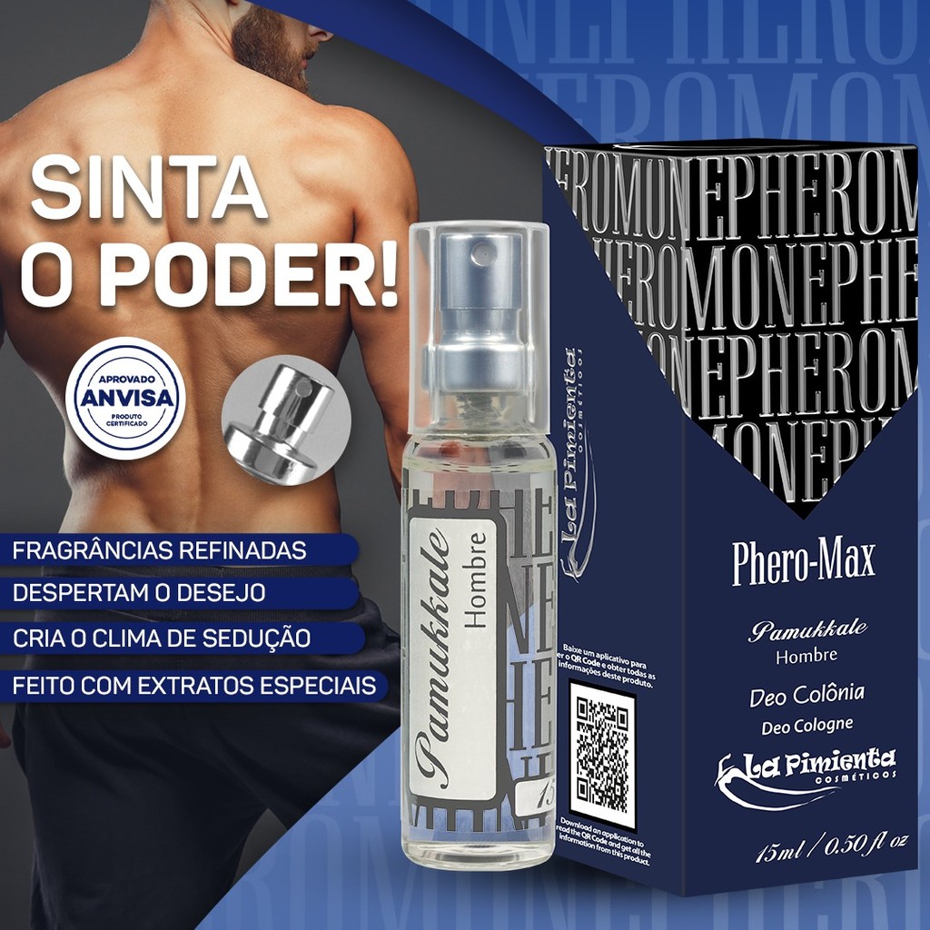 DEIXE SUA MARCA COM UMA FRAGRÂNCIA ÚNICA - PERFUME AFRODISÍACO MASCULINO PAMUKKALE