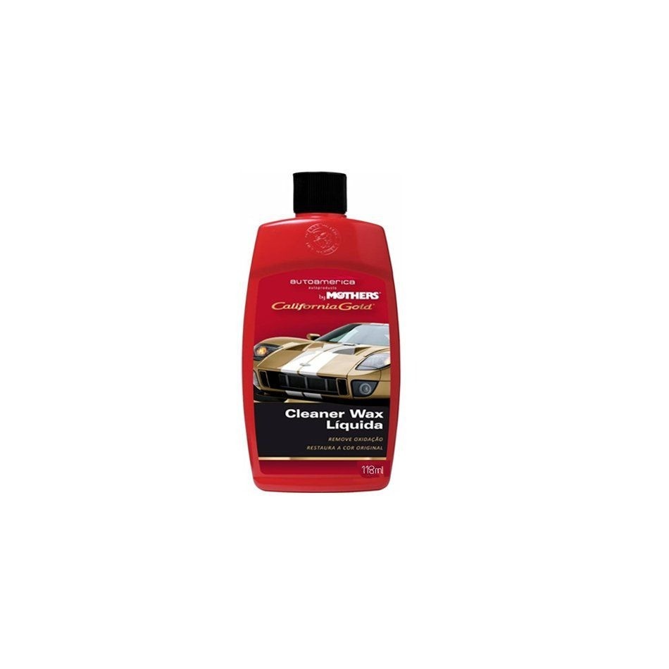 Cera Líquida de Carnaúba Mothers Cleaner Wax Califórnia Gold - 100ml