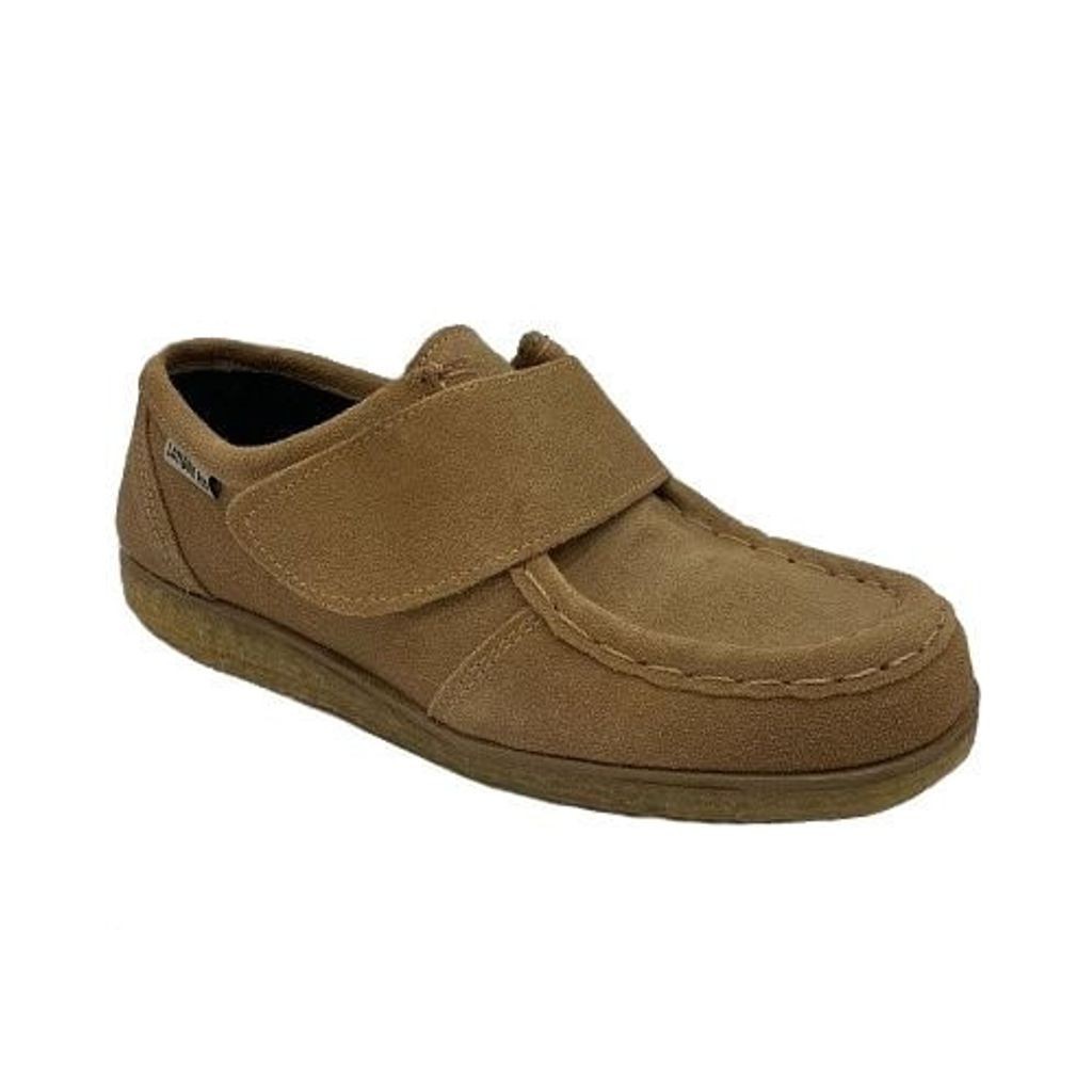Sapato Masculino Couro London Fog Com Fecho De Contato