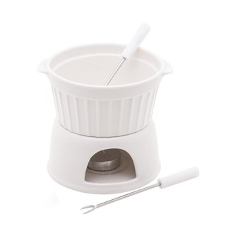 Aparelho de Fondue Classic Branco 400ml - Lyor em Oferta na Shopee