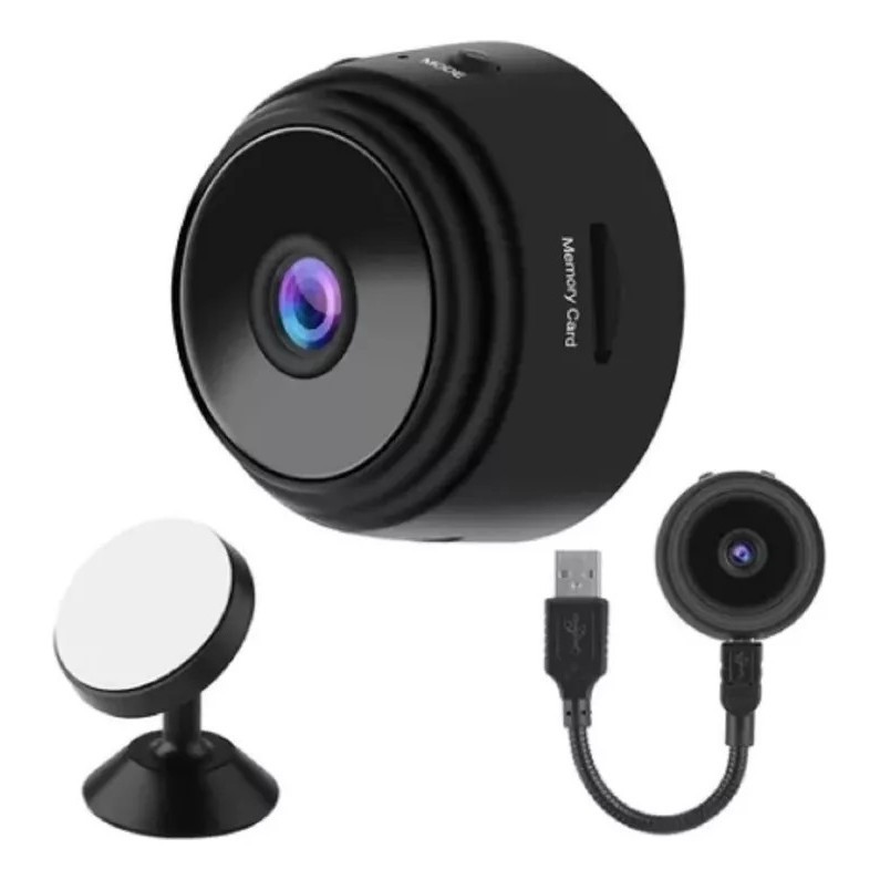 Camera Wifi Mini De Segurança Espiã Discreta Pet Uber Micro