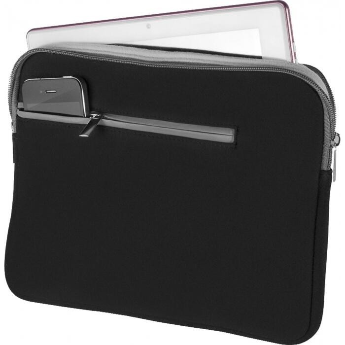 CASE NOTEBOOK 14" NEOPRENE PRETO E CINZA BO207 - MULTILASER